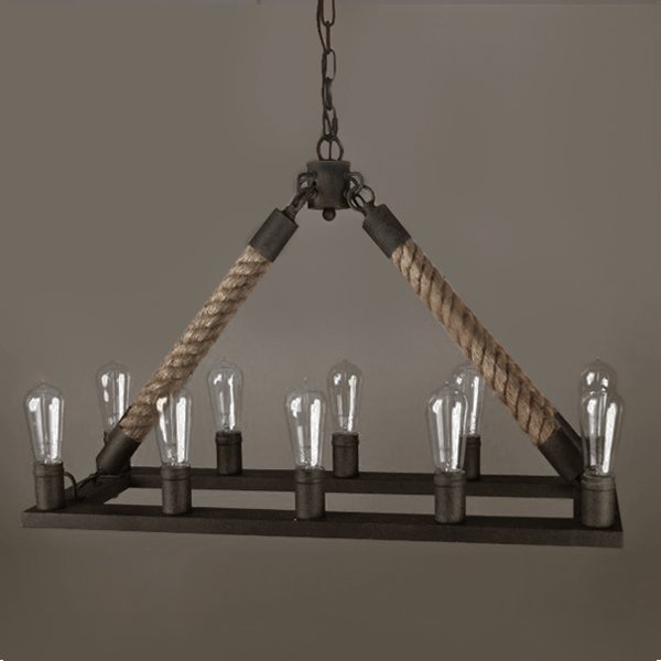  Square Mini 10 Loft Rope Light    | Loft Concept 