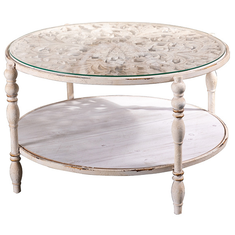   Toussaint Provence Round Coffee Table      | Loft Concept 