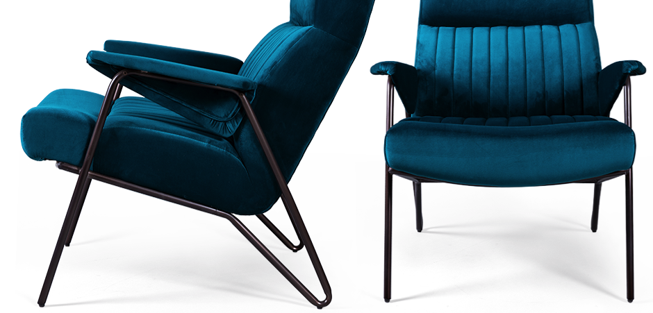 Кресло Solonar blue - фото