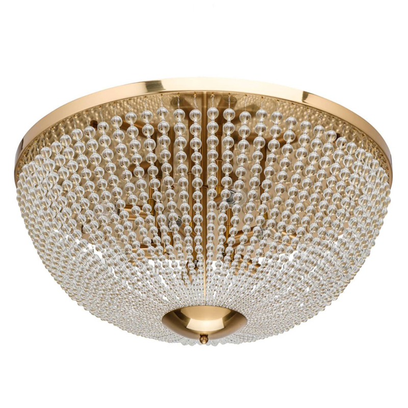   Virginia Clear Beads ceiling Gold L      | Loft Concept 