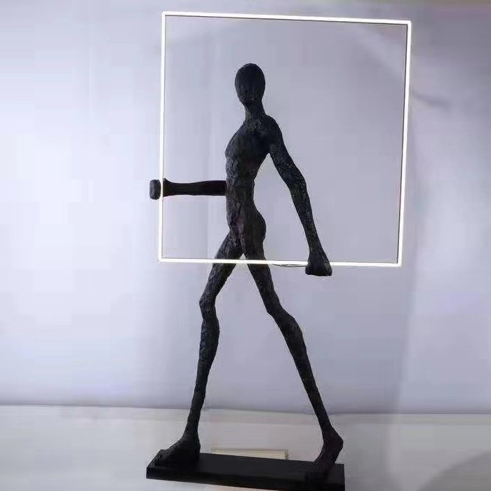  Man carries light square    | Loft Concept 