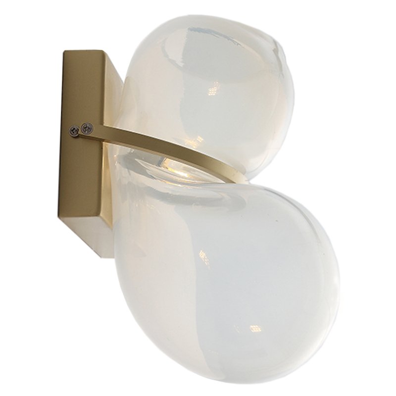  White glass trap wall lamp   ̆   | Loft Concept 