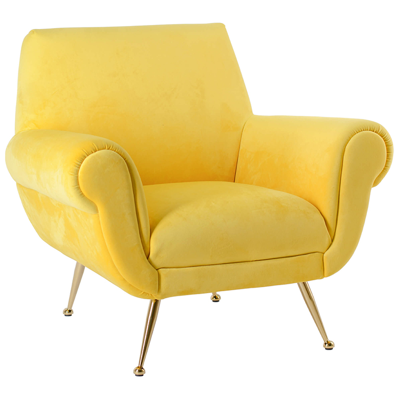 Кресло Lounge Chair Gigi Radice yellow