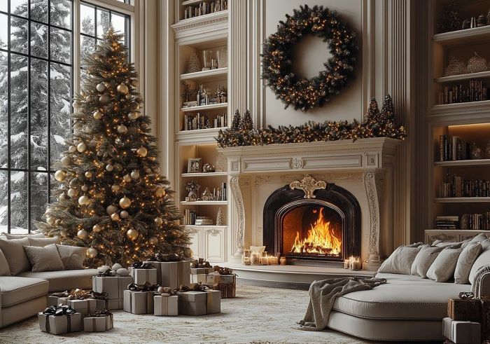 Купить новогодний декор в Москве