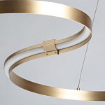 Люстра подвесная светодиодная в виде волнообразной ленты Ribbon Vortex варинант исполнения - 20 | Loft Concept в Москве