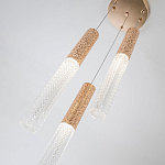 Подвесной светильник Dew Drops Tube Gold Trio Hanging Lamp варинант исполнения - 4 | Loft Concept в Москве