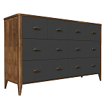 Комод из массива бука с 8-ю ящиками Tasteful Furniture варинант исполнения - 2 | Loft Concept в Москве