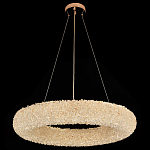 Люстра подвесная кольцевая хрустальная Round Chandelier Made of Clear Crystal варинант исполнения - 1 | Loft Concept в Москве
