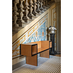 Дизайнерская скамейка Poltronova Canton  Beech and Black Bench варинант исполнения - 4 | Loft Concept в Москве