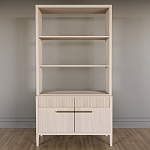 Стеллаж Primo с ящиками Светлый дуб  варинант исполнения - 1 | Loft Concept в Москве