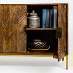 Широкая тумба с фактурным фасадом Termite варинант исполнения - 2 | Loft Concept в Москве