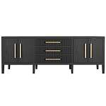 Большая VT-тумба Primo шпон Черный дуб варинант исполнения - 1 | Loft Concept в Москве