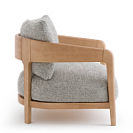 Кресло с каркасом из массива ясеня Deniaud Ash Grey Armchair варинант исполнения - 4 | Loft Concept в Москве