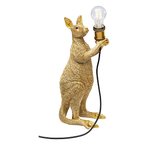 Настольная лампа Кенгуру цвет золото 