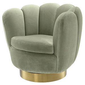 Кресло Eichholtz Swivel Chair Mirage pistache green