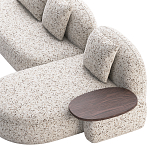 Модульный Диван Orus с кушеткой и столиком варинант исполнения - 7 | Loft Concept в Москве