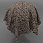 Мебельная ткань Шенилл коричневый цвет 142 см T4-55 варинант исполнения - 4 | Loft Concept в Москве