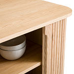 Длинный низкий буфет с 2-мя раздвижными дверцами Toinette Light Cupboard варинант исполнения - 13 | Loft Concept в Москве