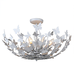 Потолочный светильник с абажуром оформленным в виде стаи бабочек Eternal Butterflies варинант исполнения - 1 | Loft Concept в Москве