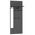 Вешалка настенная цвета графит Strict Lines варинант исполнения - 1 | Loft Concept в Москве