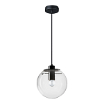 Подвесной светильник Selene Glass Ball Ceiling Lights Black  40 cm варинант исполнения - 1 | Loft Concept в Москве