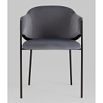 Стул Brace велюр молочный варинант исполнения - 4 | Loft Concept в Москве