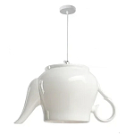 Подвесные светильники в виде белой посуды Flower Reversal варинант исполнения - 6 | Loft Concept в Москве