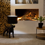 Лампа COLLECTION OF DOGS с абажуром Бультерьер варинант исполнения - 6 | Loft Concept в Москве