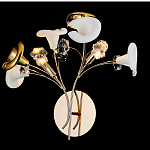 Бра в виде белых и золотых цветов каллы Refined Taste of Light варинант исполнения - 1 | Loft Concept в Москве