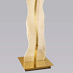 Торшер с изогнутым каркасом Golden Wave варинант исполнения - 2 | Loft Concept в Москве