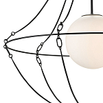 Подвесной светильник из тонких прутьев в форме колокола Forged Thin Rods варинант исполнения - 2 | Loft Concept в Москве