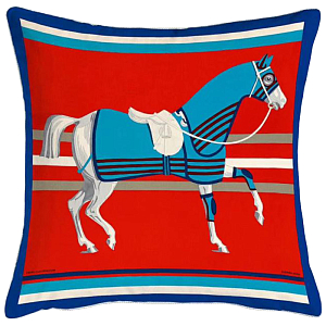 Декоративная подушка Hermes Horse 65
