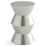 Приставной стол из сплава алюминия Solaris варинант исполнения - 1 | Loft Concept в Москве