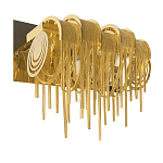 Бра с металлическими дугами и цепочками 33 см Atlantis Chain варинант исполнения - 7 | Loft Concept в Москве