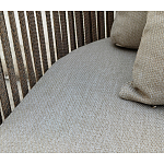 Диван садовый угловой Counter серый варинант исполнения - 2 | Loft Concept в Москве