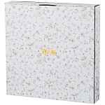 Блюдо сервировочное круглое с цветочным принтом 27 Floral Charm варинант исполнения - 2 | Loft Concept в Москве