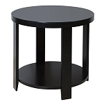 Круглый журнальный стол Jazz Black варинант исполнения - 2 | Loft Concept в Москве