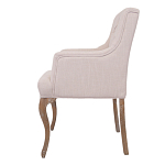 Кресло Mason Classical Armchair beige flax варинант исполнения - 1 | Loft Concept в Москве
