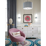 Панно Розовый цветок вышитое бисером PETALS BEADED ART варинант исполнения - 2 | Loft Concept в Москве