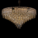 Люстра с каскадом из прозрачного хрусталя Constant Sparks варинант исполнения - 10 | Loft Concept в Москве