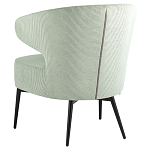 Современное мягкое кресло на металлических ножках Rakush Pistachio варинант исполнения - 4 | Loft Concept в Москве