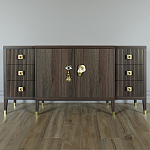 Большой Комод-буфет Elsa Dreams Walnut с ящиками варинант исполнения - 3 | Loft Concept в Москве