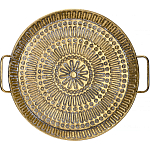 Поднос железный Platinum варинант исполнения - 1 | Loft Concept в Москве