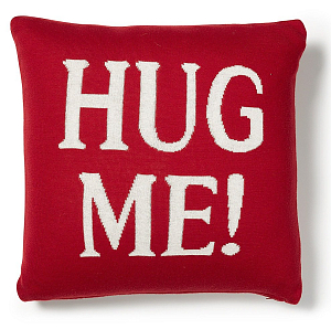 Декоративная подушка Hug me RED