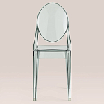 Прозрачный стул с серым оттенком LOUIS GHOST CHAIR варинант исполнения - 3 | Loft Concept в Москве