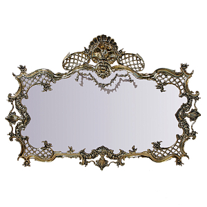 Зеркало настенное в бронзовой раме Grace Gold Mirrors 