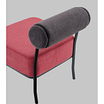 Кресло Ponpoun тёмно-серый бордо варинант исполнения - 3 | Loft Concept в Москве