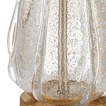 Настольная лампа с фактурным стеклянным корпусом Pommel варинант исполнения - 1 | Loft Concept в Москве