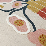 Подушка с цветочным принтом Blooming Elegance Rose варинант исполнения - 2 | Loft Concept в Москве