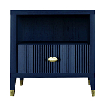 Прикроватная тумбочка с полкой Elsa Dreams Blue варинант исполнения - 5 | Loft Concept в Москве